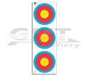 Target Face WA 3 x 20cm, vertical