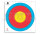 Target Face WA 60cm - Spot (10 - 6 Ring)