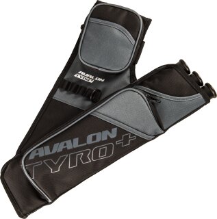 Avalon Tyro Plus Seitenköcher, 3-Röhren, 2 Taschen, Gürtel