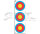 Target Face WA 3 x 20cm, vertical